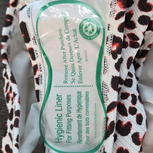 Coco Reef NWT Womans Swim Suit 36D Nylan Spandex One Piece Animal Print Brown. - Picture 13 of 16